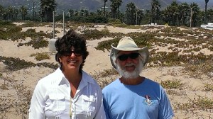 Sherry and Frank at Channel Island National Park Visitor Center, CA
