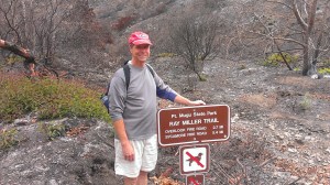 Bob at Point Mugu hiking trail