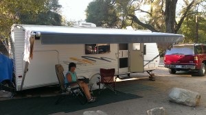 Paradise Campground in Los Padres National Forest, CA 