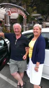 Derek and Sylvia in Gorda , CA