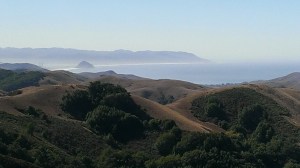 View of Morro Bay from inland