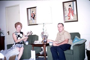 Vi and Bill, Bob's folks