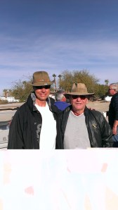 Bob and Troy ready to Dune Buggy