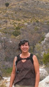 Sherry hikes Guadalupe Mountains National Park