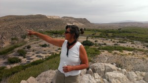 Sherry hiking Big Bend National Park TX