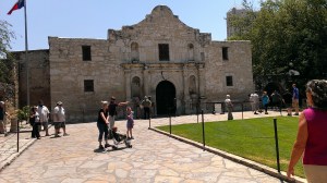 Outside of The Alamo, TX
