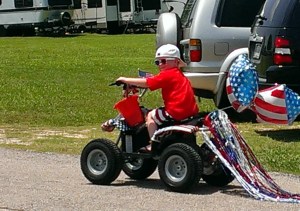 July 4 Parade in Willis, TX