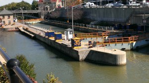 Erie Canal in Lockport, NY
