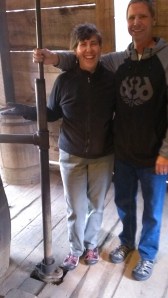 Sherry and Bob at America's first oil well