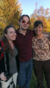 Brenna, Jon, Sherry enjoy Fall colors