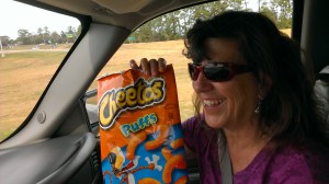 Cheese Puffs get Sherry's vote