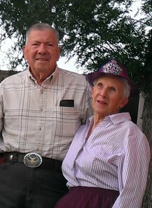 Gene and Bev celebrate her 85th