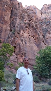 Bob in Zion National Park, Utah