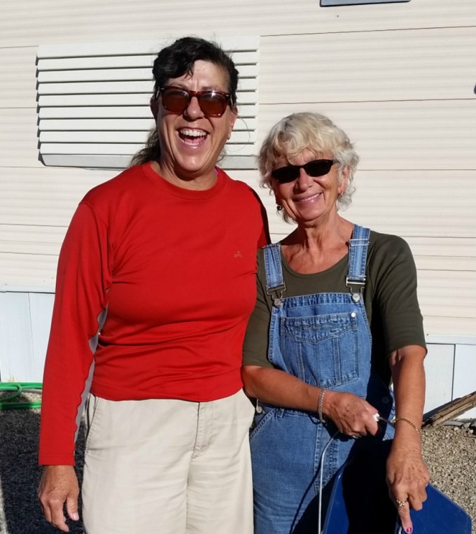 2015-12-18 08.55.45 Sherry and George at Bashford RV Park edited
